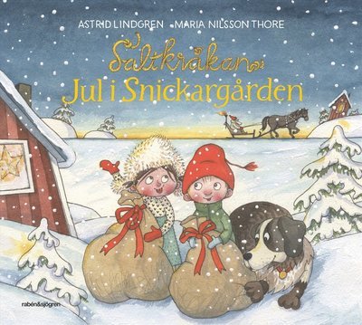 Cover for Astrid Lindgren · Jul i Snickargården (Bound Book) (2022)