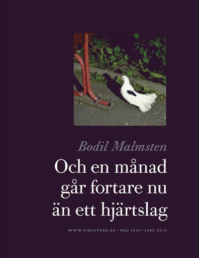 Cover for Bodil Malmsten · Och en månad går fortare nu än ett hjärtslag (Hardcover Book) (2012)