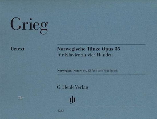 Norwegische Tänze Opus 35 für Kla - Grieg - Books -  - 9790201812830 - 