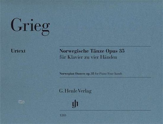 Norwegische Tänze Opus 35 für Kla - Grieg - Livros -  - 9790201812830 - 