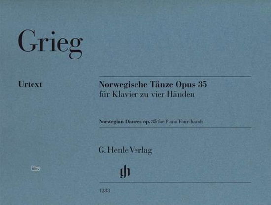 Cover for Grieg · Norwegische Tänze Opus 35 für Kla (Buch)