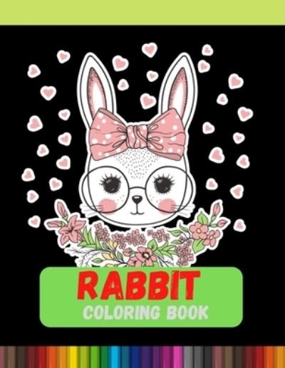 Rabbit Coloring Book - DXL Print - Bøger - Independently Published - 9798584869830 - 21. december 2020