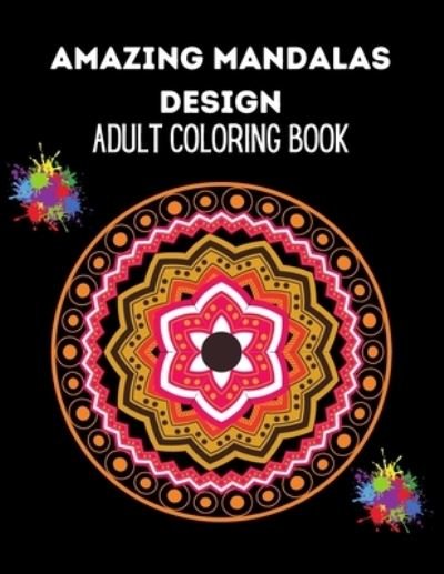 Cover for Agons Ntgmi · Amazing mandala design (Pocketbok) (2021)
