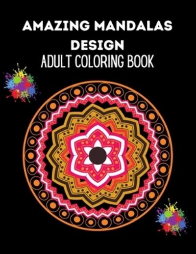 Cover for Agons Ntgmi · Amazing mandala design (Pocketbok) (2021)