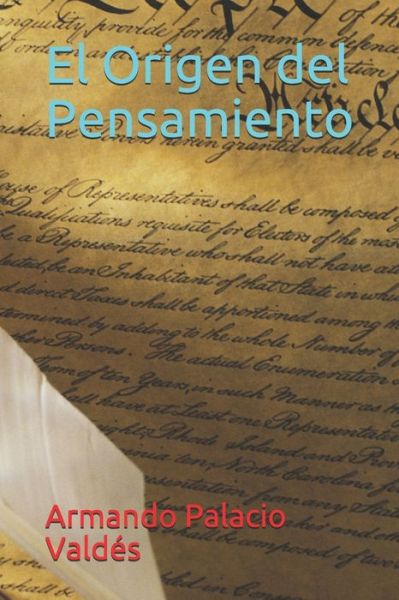 Cover for Armando Palacio Valdes · El Origen del Pensamiento (Paperback Book) (2020)