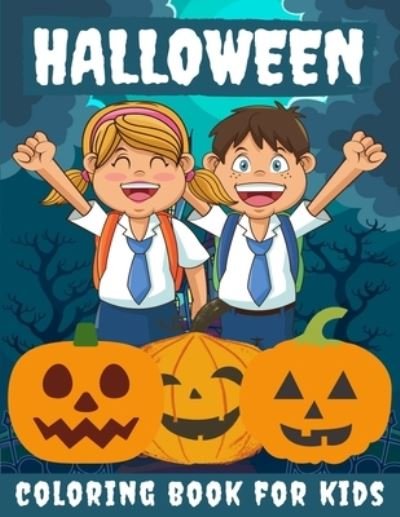 Cover for Toodma · Halloween Coloring Book for kids (Pocketbok) (2020)