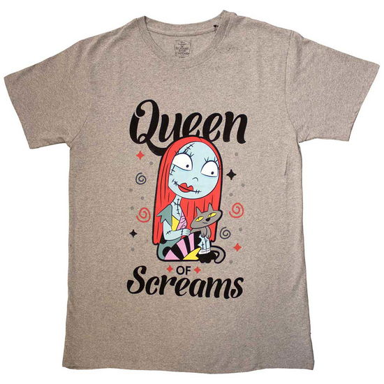 Cover for Nightmare Before Christmas - The · The Nightmare Before Christmas Unisex T-Shirt: Queen Of Screams (Grey) (T-shirt)