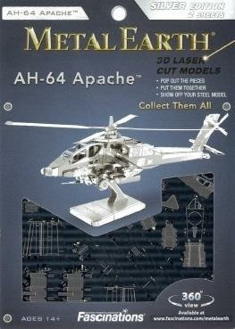 Metal Earth Ah-64 Apache - Speelgoed | Puzzels - Merchandise -  - 0032309010831 - 