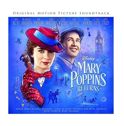 Cover for Mary Poppins Returns: the Songs / Various · Mary Poppins Returns: the Songs (LP) (2019)