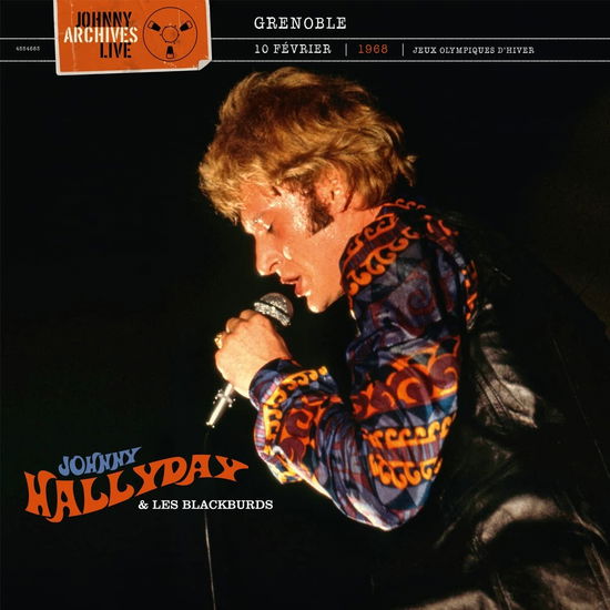 Cover for Johnny Hallyday · Live Grenoble 1968 (LP) [Limited edition] (2022)