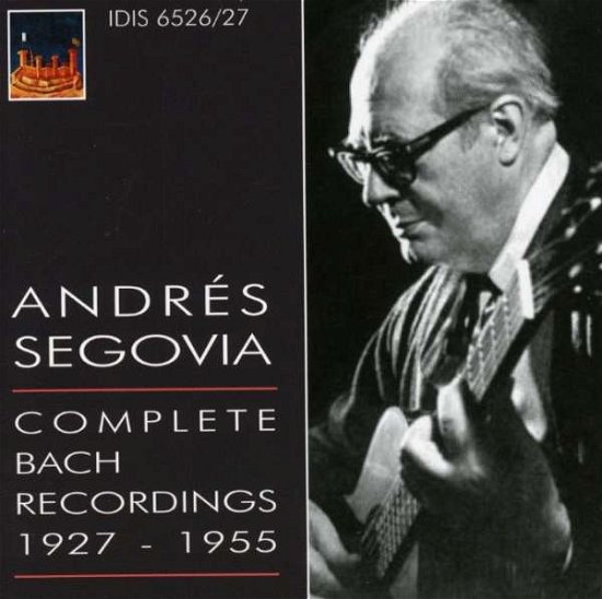 Cover for Andres Segovia · Complete Bach Recordings 1927-1955 (CD) (2007)
