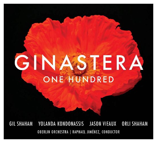 Cover for Shaham,g / Kondonassis · Ginastera: One Hundred (CD) (2016)