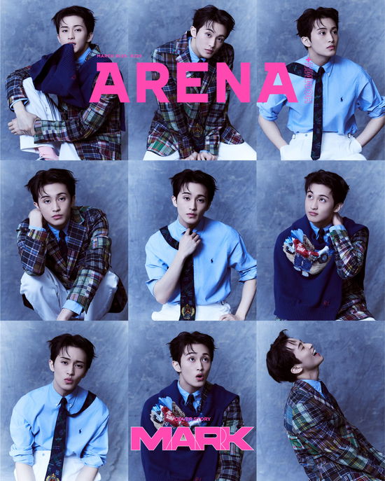 Cover for NCT (MARK) · Arena Korea March 2025 (Zeitschrift) [B edition] (2025)