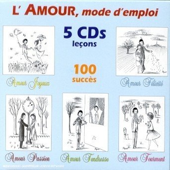 Cover for Compilation · L'amour mode d'emploi (coffret) (CD) (2007)