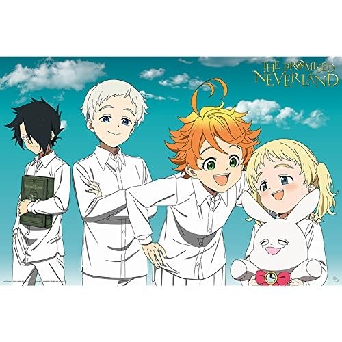 Cover for Großes Poster · THE PROMISED NEVERLAND - Poster - Trio (91.5x61) (Spielzeug) (2019)
