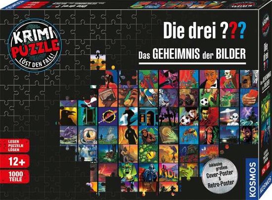 Cover for Krimi-puzzle: Die Drei ??? · Spiel - Krimi-Puzzle - Drei ?? (Legetøj)