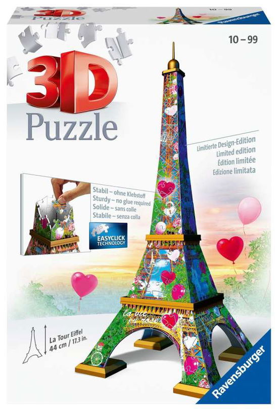 Eiffelturm Love Edition - Ravensburger - Produtos - Ravensburger - 4005556111831 - 1 de fevereiro de 2020