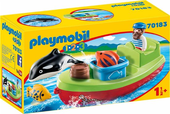 Cover for Playmobil · 123 Fisherman with Boat (MERCH) (2020)