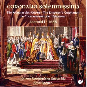 Cover for Johann Rosenmüller Ensemble · Coronatio Solemnis Christophorus Klassisk (CD) (2006)