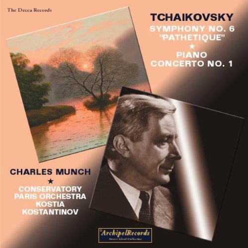 Cover for Tchaikovksy / Munch · Sinfonie 6 Klavierkonzert (CD) (2012)