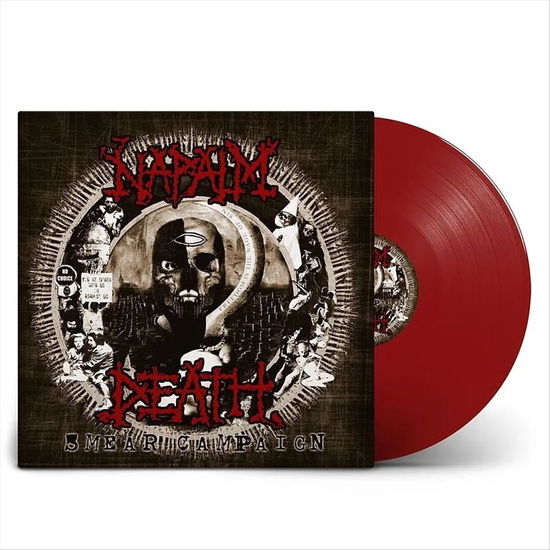 Cover for Napalm Death · Smear Campaign (LP) [Rusty Red edition] (2024)