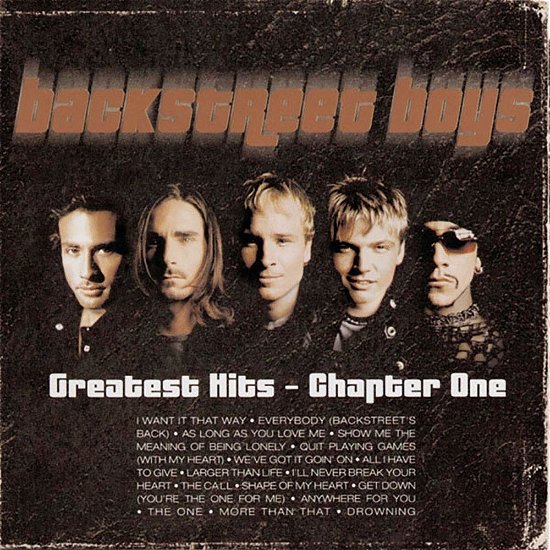 Cover for Backstreet Boys · Greatest Hits - Chapter One (CD) [Special edition] (2019)