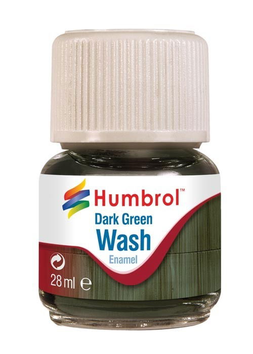 Cover for Humbrol · 28Ml Enamel Wash Dark Green (N/A)