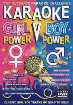 Karaoke Girl Power V Boy Power - Karaoke - Películas - AVID - 5022810600831 - 6 de noviembre de 2000