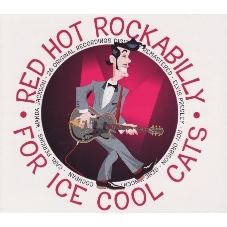 Cover for Red Hot Rockabilly · Carl Perkins,Gene Vincent,Johnny Burnette,Johnny Cash,Roy Orbison... (CD) (2007)