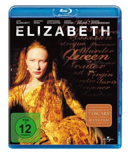 Cover for Cate Blanchett,geoffrey Rush,christopher... · Elizabeth (Blu-ray) (2010)