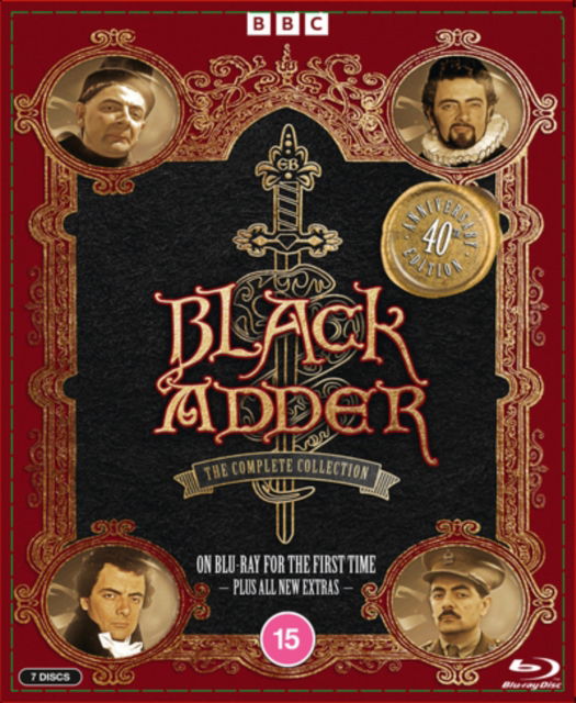 Cover for Blackadder the Complete Collection · Blackadder: The Complete Collection (Blu-Ray) (2023)