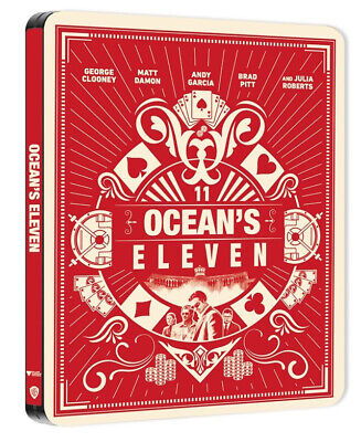 Cover for Ocean'S Eleven · Fate Il Vostro Gioco Steelbook (4K Ultra Hd + Blu-Ray) (N/A)