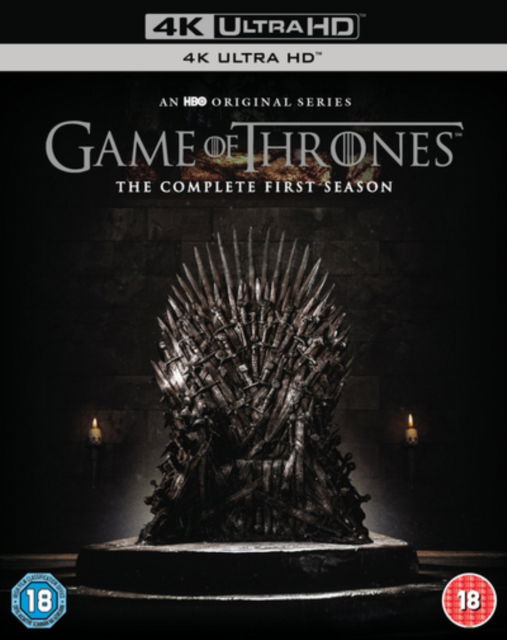 Cover for Game of Thrones S1 Uhds · Game Of Thrones Season 1 (4K Ultra HD) (2018)