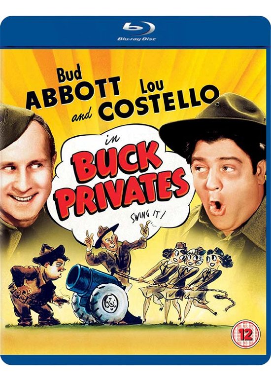 Cover for Bud Abbott and Lou Costello in · Abbott and Costello - Buck Privates (Blu-ray) (2018)