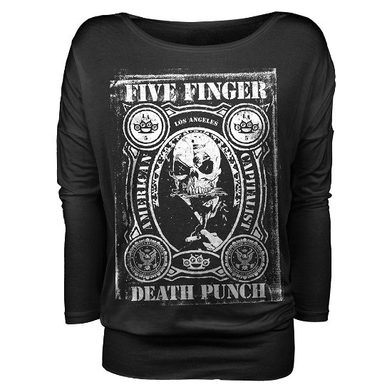 Cover for Five Finger Death Punch = · Stamped Black (MERCH) [size S] (2016)