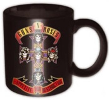 Cover for Guns N' Roses =coffee Mug · Appetite for Destruction Black Mug (Krus) (2014)