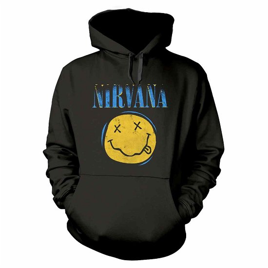 Cover for Nirvana · Xerox Smiley (Hoodie) [size S] [Black edition] (2021)