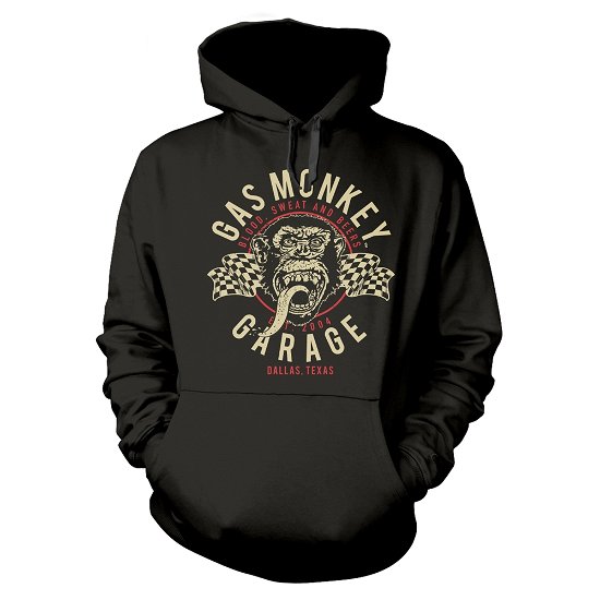 Cover for Gas Monkey Garage · Twin Flags (Kläder) [size S] [Black edition] (2020)