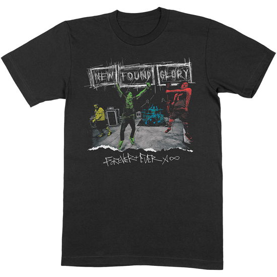 New Found Glory · New Found Glory Unisex T-Shirt: Stagefreight (T-shirt) [size XXL] [Black - Unisex edition]