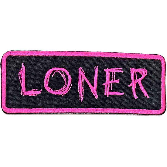 Yungblud Woven Patch: Loner (Standard) - Yungblud - Merchandise -  - 5056561000831 - 