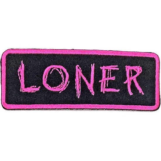 Yungblud Standard Woven Patch: Loner - Yungblud - Merchandise -  - 5056561000831 - 