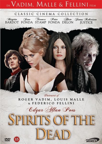 Cover for Fellini, Malle &amp; Vadim · Spirits of the Dead (DVD) (2012)