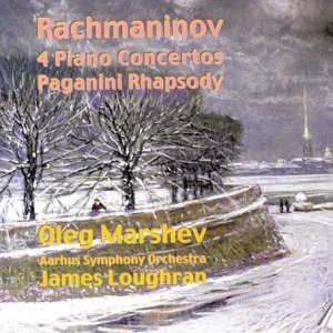 Cover for Rachmaninoff / Marshev / Aarhus Sym Orch · 4 Piano Ctos (CD) (2002)