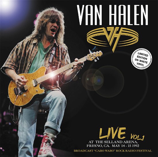 Cover for Van Halen · Live At The Selland Arena. Fresno. Ca. May 14-15 1992 - Vol. 1 (White Vinyl) (LP) (2023)