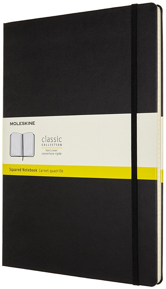 Moleskine Notebook A4 Squared Black Hard (Merchandise) - Moleskin - Fanituote -  - 8053853602831 - 