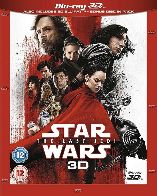 Cover for Star Wars · The Last Jedi (blu-ray 3d) (Blu-Ray) (2021)