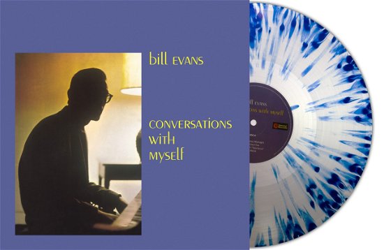 Cover for Bill Evans · Conversations With Myself (Clear / Blue Splatter Vinyl) (LP) (2023)