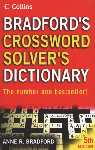 Cover for Anne R. Bradford · Collins Bradford's Crossword Solver's Dictionary (Paperback Book) [UK edition] (2004)