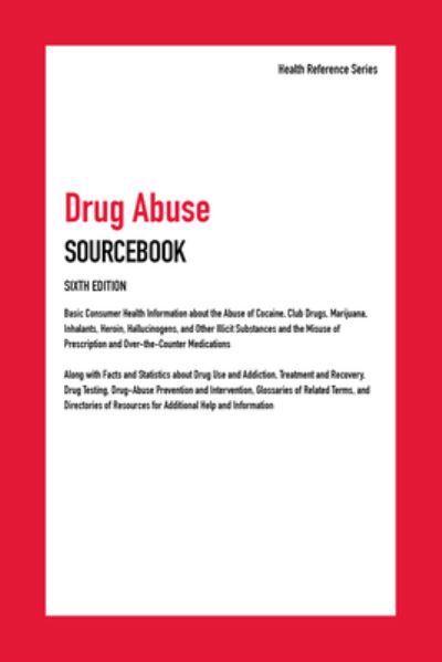 Cover for Angela Williams · Drug Abuse Sourcebook, 6th Ed. (Hardcover Book) (2019)