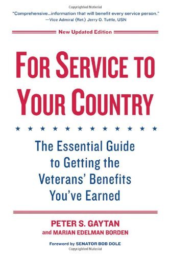 Cover for Marian Edelman Borden · For Service to Your Country - Updated Edition: the Essential Guide to Getting the Veterans' Benefits You've Earned (Paperback Book) [Updated edition] (2011)
